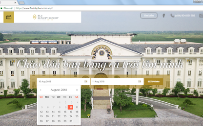 Đón Website mới, FLC Vĩnh Phúc tung khuyến mãi "khủng” 50% toàn hệ thống
