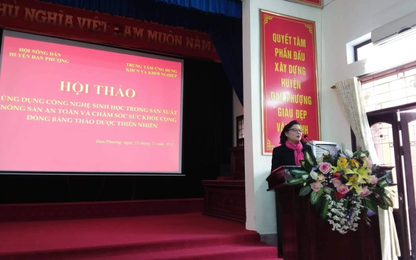 Ứng dụng công nghệ sinh học trong sản xuất nông sản