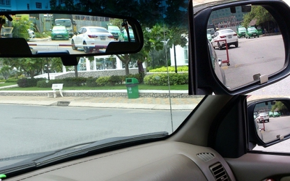 Gương chiếu hậu ô tô dùng như thế nào đúng?