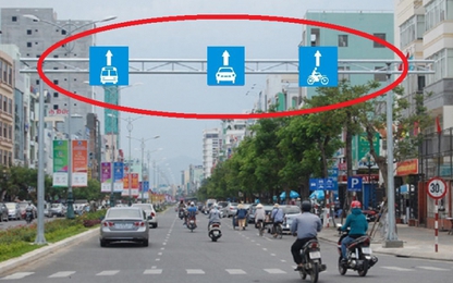 Đi xe máy sai làn đường bị phạt bao nhiêu tiền?