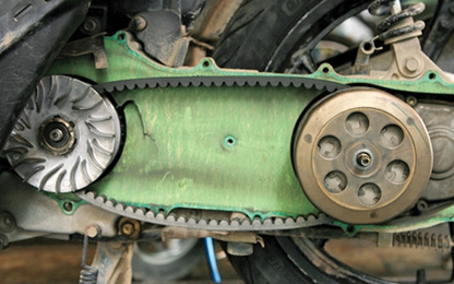 Những nguyên nhân khiến hệ thống truyền động xe tay ga xuống cấp