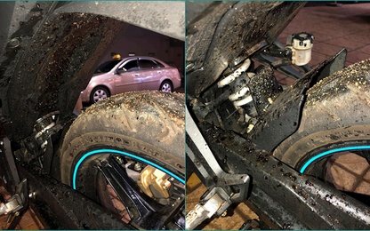 Tẩy nhựa đường dính vào xe máy thế nào cho hiệu quả?