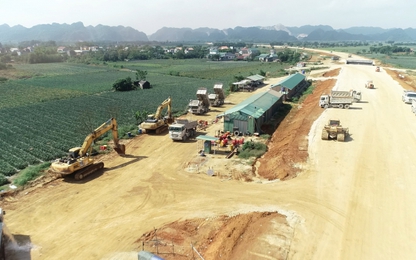 Điểm danh nhà thầu lớn vượt tiến độ thi công cao tốc Mai Sơn-QL45