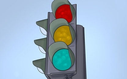 Kỹ năng tài xế cần biết khi gặp đèn đỏ