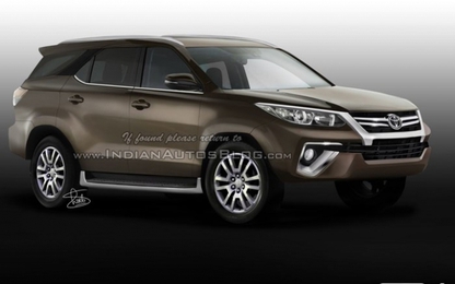 Xe ăn khách Toyota Fortuner 2016 chốt ngày ra mắt