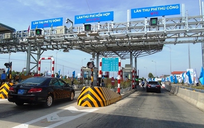 Chính thức thu phí tại trạm thu phí không dừng trên Quốc lộ 1A