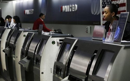 Sự cố máy tính làm đình trệ 3.500 chuyến bay United Airlines