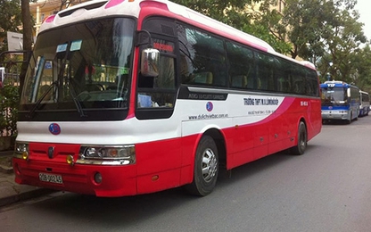 Xe đưa đón cán bộ, công nhân viên, học sinh: Lợi bất cập hại