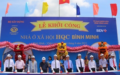 Vĩnh Long: Khởi công dự án nhà ở xã hội quy mô lớn nhất ĐBSCL