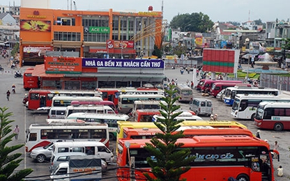 Dừng thu phí dịch vụ tại Bến xe Cần Thơ