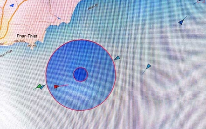 Bình Thuận: Chìm tàu cá, 7 thuyền viên mất tích