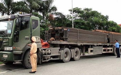 Lái xe, chủ xe quá tải có thể bị phạt đến 40 triệu đồng