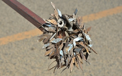 Rải đinh trên đường có thể bị phạt tù đến 12 năm