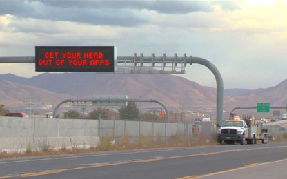 Những thông điệp nhắc nhở tài xế độc đáo