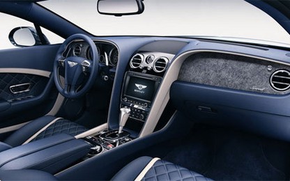 Bentley dùng đá cổ ốp nội thất xe