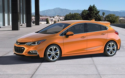 Chervolet Cruze hatchback 2017 phong cách thể thao
