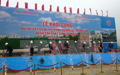 Hà Nội đầu tư gần 225 tỷ đồng mở rộng đường Lê Trọng Tấn