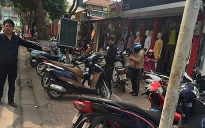 Hà Nội loạn giá trông giữ xe: Phạt xong đâu lại vào đấy