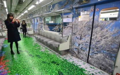 Hệ thống tàu điện ngầm Seoul đẹp có một không hai