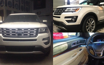 Ford Explorer Limited 2016 đầu tiên về Việt Nam