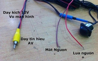 Các bước tự lắp camera lùi cho xe ô tô