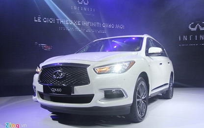 Xe 7 chỗ Infiniti QX60 ra mắt tại Việt Nam giá 3,4 tỷ đồng