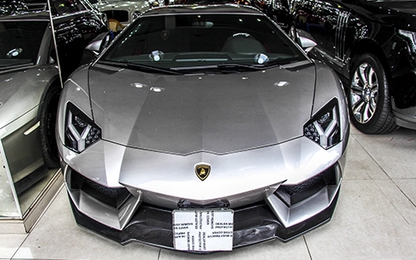 Siêu xe Lamborghini Aventador bản độ DMC độc nhất Việt Nam