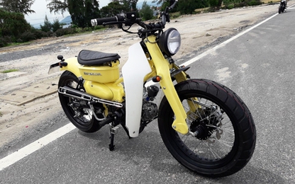 Honda Super Cub độ 'độc' của chàng trai Khánh Hòa