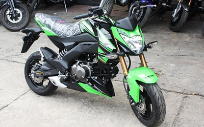 Kawasaki Z125 bản đặc biệt KRT Edition về Việt Nam