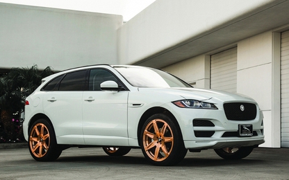 Jaguar F-Pace mạnh mẽ hơn với bộ mâm “hàng hiệu” Forgiato