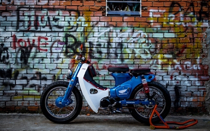 Honda Cub 78 độ 'phá cách' của dân chơi Việt