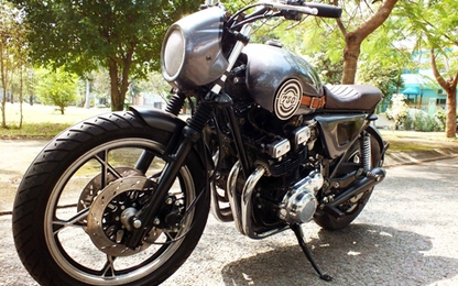 Suzuki GS750 độ tracker ở Sài Gòn