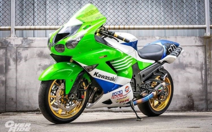 Kawasaki Ninja ZX-14R thách thức “thần gió” Suzuki Hayabusa
