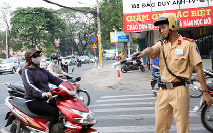 Những lỗi phạt vi phạm giao thông không cần lập biên bản