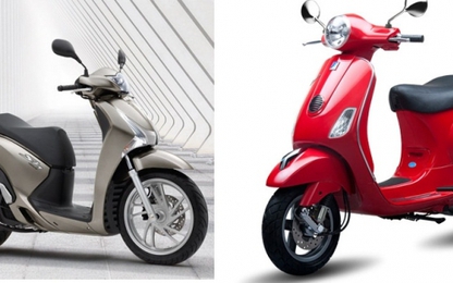 Đọ sức hai chiếc xe tay ga ‘sang chảnh’ nhất thị trường Việt