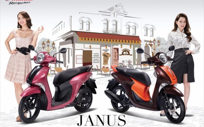 Yamaha bổ sung 2 màu sắc thời thượng cho xe Janus, giá không đổi