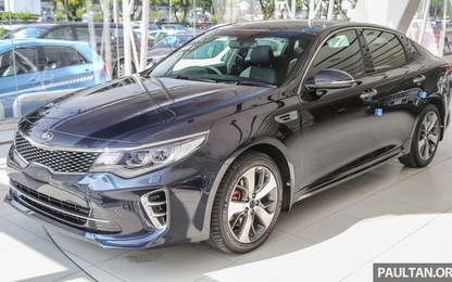 Kia Optima GT 2017 vừa ra mắt tại Malaysia