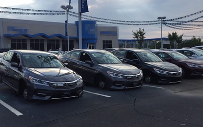 Trộm phá hơn 30 ôtô tại đại lý Honda để 'vặt' bánh xe