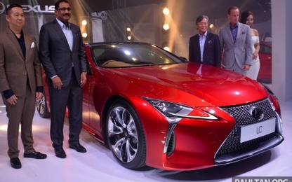 Lexus LC 500 ra mắt tại Malaysia giá 3,29 tỷ đồng