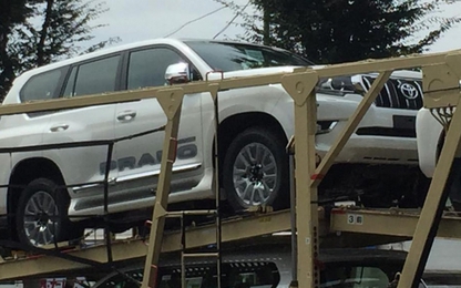 Toyota Land Cruiser Prado 2018 lộ ảnh thực tế, chốt ngày ra mắt