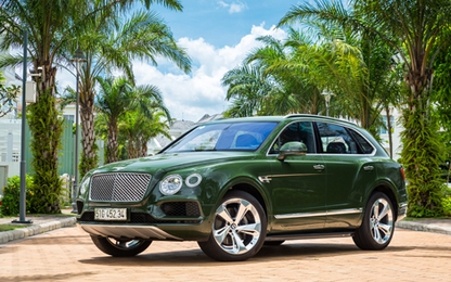 Bentley Bentayga - SUV siêu sang "hàng thửa" của đại gia Việt