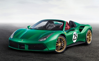 Ferrari 488 Spider "Green Jewel" giá gần 30 tỷ đồng