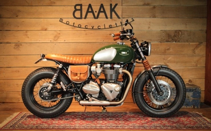 Triumph Bonneville T120 độ phong cách hoài cổ