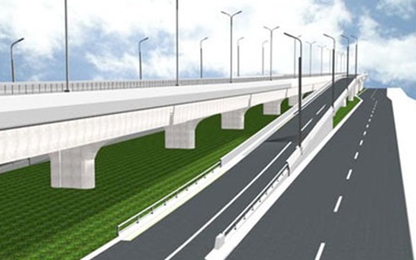 Khởi công đường trên cao đoạn Mai Dịch - Nam Thăng Long