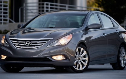 Hyundai Sonata lỗi túi khí buộc phải triệu hồi tại Mỹ