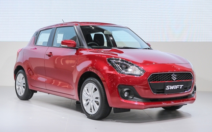 Suzuki Swift 2018 thiết kế mới, giá từ 16.000 USD tại Thái Lan