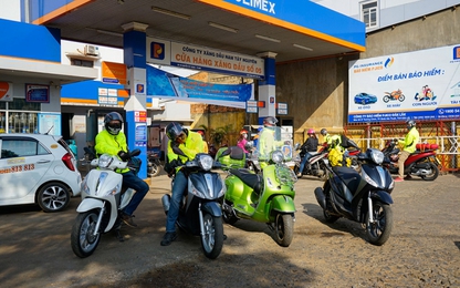 Piaggio Medley 125 ABS tiêu hao khoảng 1,6 lít/100km