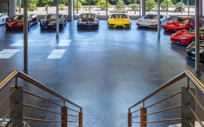 Gara ô tô 10 triệu USD xịn ngang căn hộ