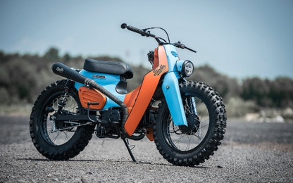 Quá mê 2018 Honda Super Cub bản độ scrambler