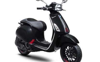 Vespa Sprint thêm bản màu carbon tại Việt Nam